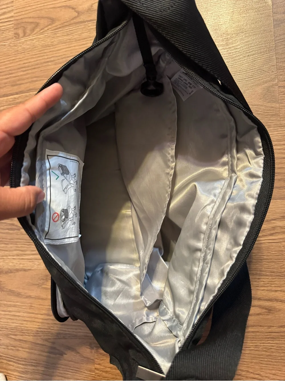 Doona Quilted Black Essentials Bag READ DESCRIPTION